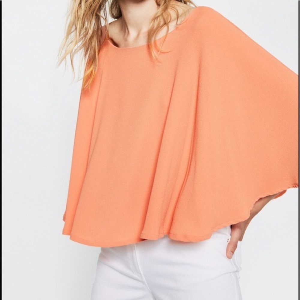 ZARA cape swing top